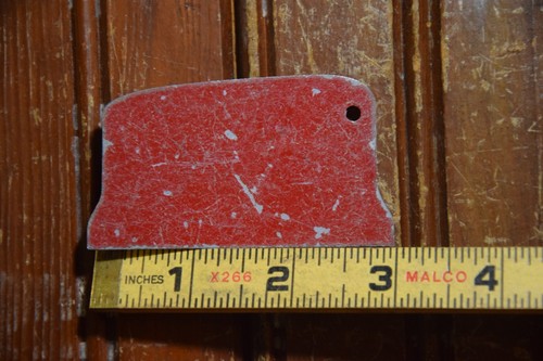 TABLE QUEEN BREAD TIN LITHO POT SCRAPER PROMO SIGN GENERAL STORE VINTAGE 1940s - Picture 4 of 13