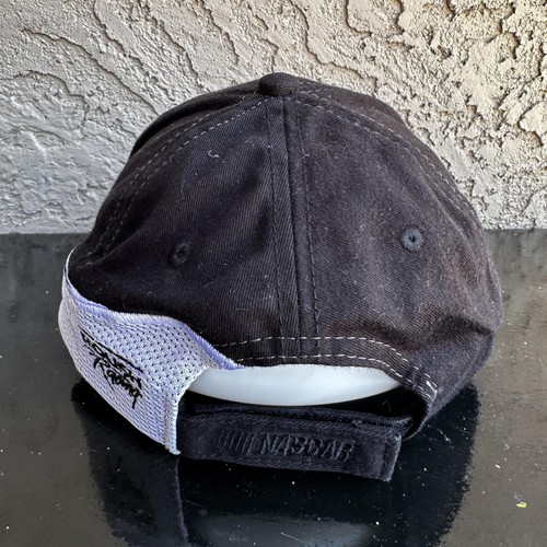 Roush Racing Hat Cap Strap Back Black Red White NASCAR Racing Number 6 Mens - Picture 3 of 9