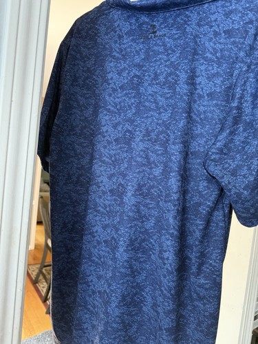Franklin templeton Polo Pebble Beach Extra Large XL Blue Golf Shirt New No Tags - Picture 4 of 4