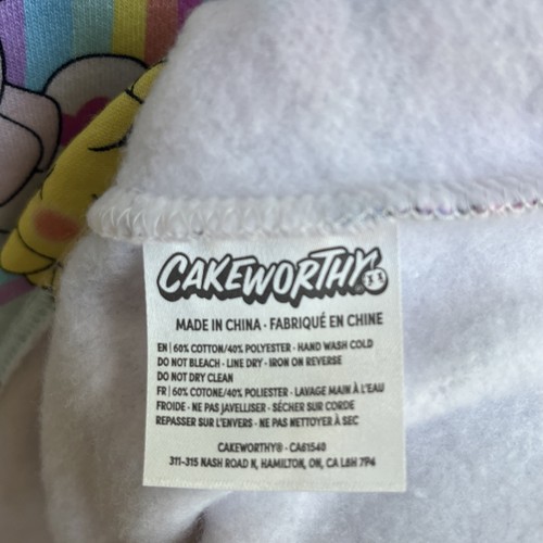 Cakeworthy X My Little Pony Sweatshirt Dress Long Sleeve Oversized Small S NWOT - Picture 9 of 9