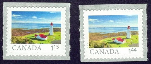 Canada sc#3434-3477 From Far and Wide 2024: Point Prim Light. PE, Mint-NH