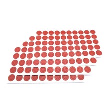 500PCS 18650 Lithium Battery Insulator Ring Self Adhesive Hollow Paper 18650