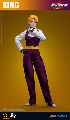 Figura coleccionable Tunshi Studio TS-XZZ-006 King The King of Fighters 97 1/6 - Imagen 5 de 12