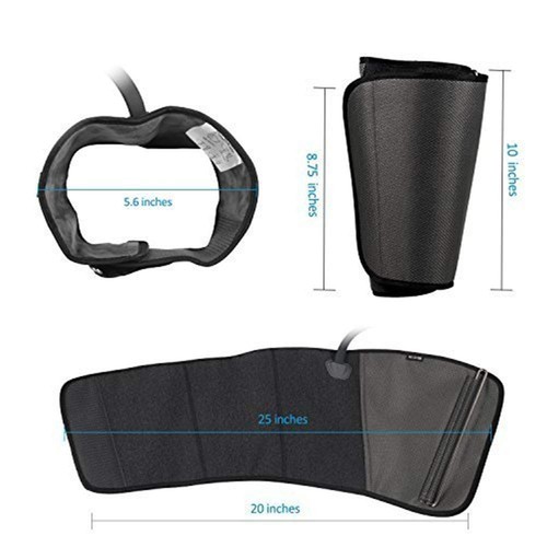 Leg Massager for Circulation and Pain Relief, Air Compression Calf Massager w... - Picture 3 of 8