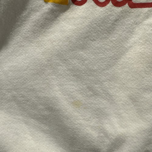 Vintage 80’s Rare McKids McDonald’s White Crewneck YOUTH Size XL STAINED HTF Y2K - Picture 2 of 22