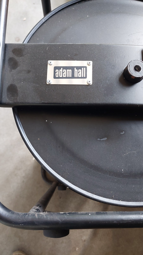 Adam Hall 70260 Industrial Kabeltrommel. 44x44x68cm. Mit Sommer-Cable - Bild 2 von 9