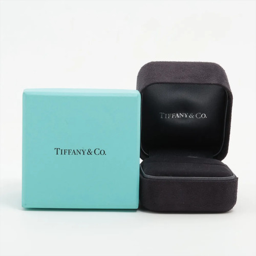 Tiffany Solitaire diamond Ring Pt950 5.1g Diameter about 3.63mm - Picture 6 of 6