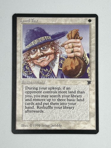 MTG LAND TAX Legends Regular MT Magic The Gathering - Picture 1 of 10
