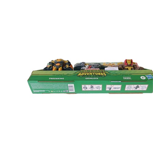 Transformers Dinobot Adventures Predaking, Grimlock, and Dinobot Snarl- NEW - Picture 10 of 11