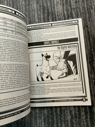 Chrome 3 Book Cyberpunk 2020 CP3331 RPG R. Talsorian 1994 Good Vintage - Bild 23 von 24