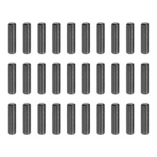 30Pcs 4mm x 16mm Dowel Pins, 304 Stainless Steel Shelf Support Pegs, Black