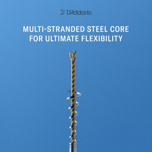 D'Addario Helicore Fourths-Tuning Cello Set, 4/4 Scale, Medium Tension Full Set - Picture 5 of 5