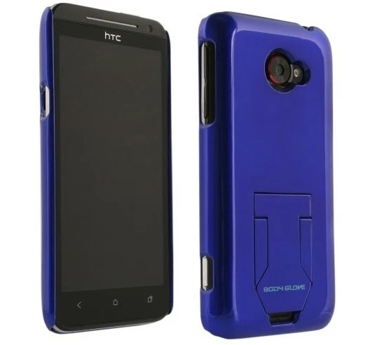 Оригинальный синий чехол-перчатка с защелкой и вибрацией для HTC EVO 4G LTE Sprint с откидной подставкой - Изображение 2 из 4