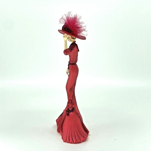 Red At Heart Thomas Kinkade Passion for Red Figurine 2008 Hamilton 4820A - Picture 2 of 6