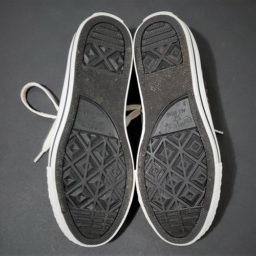 Mädchen Converse All Star 640469F braun schimmernder Gepardendruck Schuhe Größe 3 niedrig - Bild 7 von 7