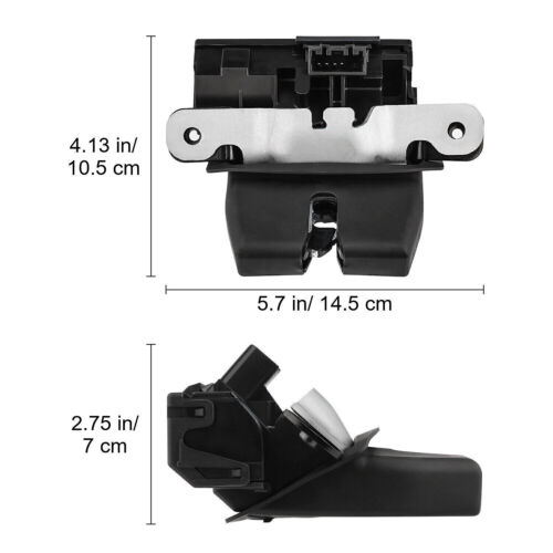 For Ford Fiesta MK7 2008-17 Tailgate Boot Lid Catch Latch Lock Actuator 1761865 - Picture 7 of 9