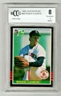 Roger Clemens 1985 Leaf/Donruss #99 ROOKIE BCCG 8 Ex or Better - Boston Red Sox