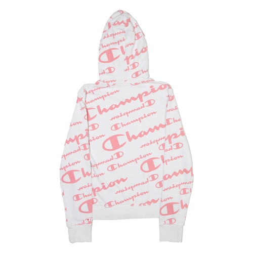 CHAMPION Girls White Hoodie XL - Picture 3 of 6
