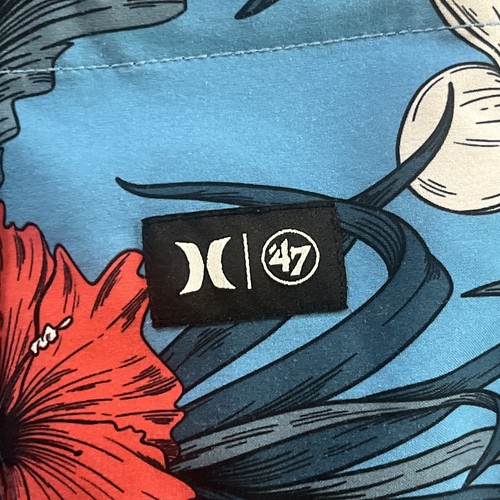 Hurley X ‘47 Miami Marlins Tropics Swim Trunks Size Small S - Picture 9 of 12