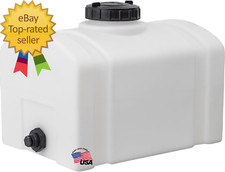 82123889 Polyethylene Domed Reservoir Water Tank, 16 Gallon, Made in the USA Pol