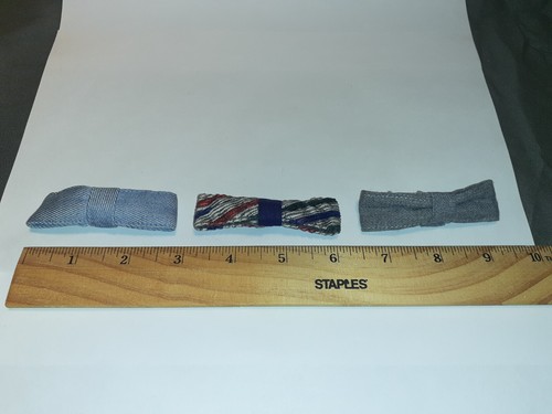 Set of 3 Vintage Boys Childs Bow Ties Clip On Evergrip Jr & Beau Jr FAST SHIP - Picture 6 of 18