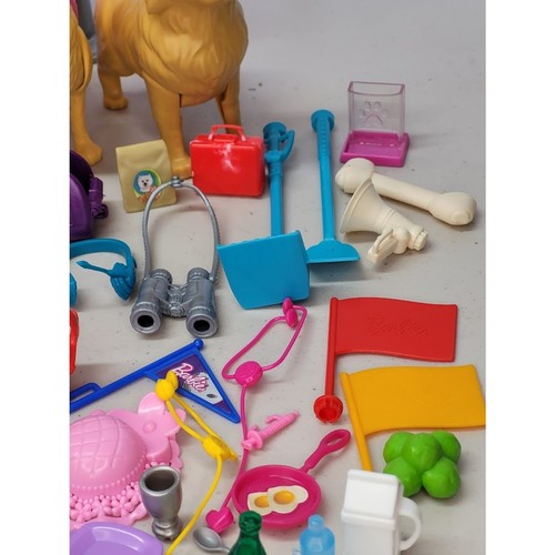Lot of Barbie & Misc. Doll Accessories, Horse, Dogs, Etc. - Picture 4 of 12
