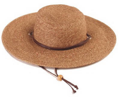 Sloggers 442DB01 Wide Brim Braided Hat - Dark Brown - Quantity 1 - Picture 2 of 2