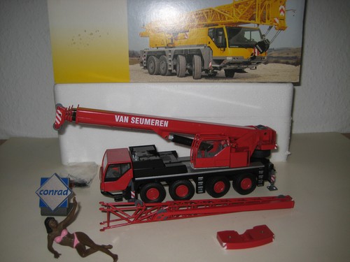 LIEBHERR LTM 1060-2 AUTOKRAN VAN SEUMEREN #2094.5 CONRAD 1:50 OVP