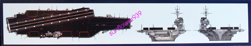 Trumpeter 1/700 06715 USS Constellation CV-64 Model Ship Kit - Image 2 of 4