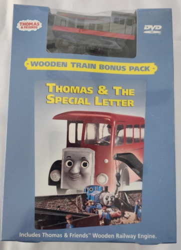 THOMAS&FRIENDS THOMAS & THE SPECIAL LTR. -DVD & WOODEN RAILWAY FRANK ENGINE 2007 - Picture 2 of 8