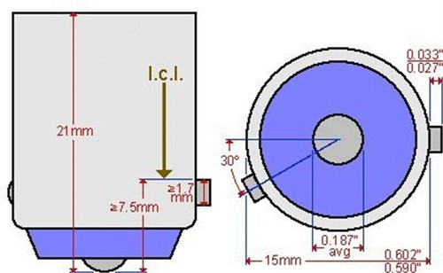 Par Sin Resistencia Sin Hiper Flash 21W Ámbar 7507 PY21W Bombillas LED Señal de Giro - Imagen 11 de 11