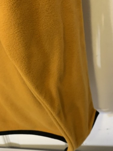 The North Face Mens Sz XL Fleece Pullover Sweater Jacket Gold Black - Picture 4 of 10