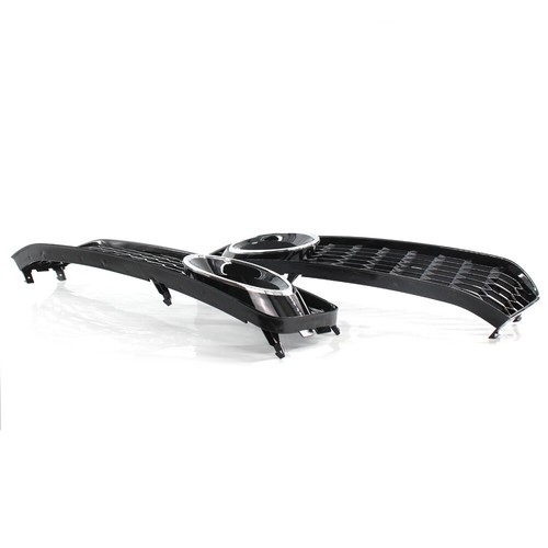For Audi A5 S-Line S5 B8 08-12 RS5 Style Honeycomb Fog Light Grille Chrome Cover - Picture 4 of 10