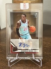 2019-20 Panini Clearly Donruss Kendrick Nunn RC Rookie AUTO #CA-KNU Miami Heat