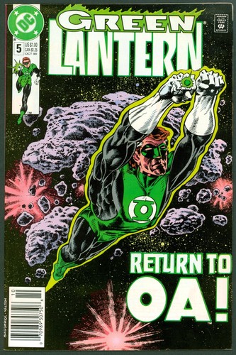Green Lantern 5 VF- 7,5 DC 1990 - Imagen 1 de 3