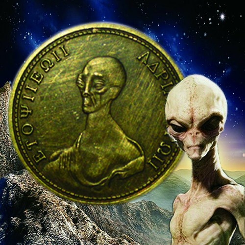 Rare Ancient Alien Coin UFO Collectors Commemorative First Edition NIB
