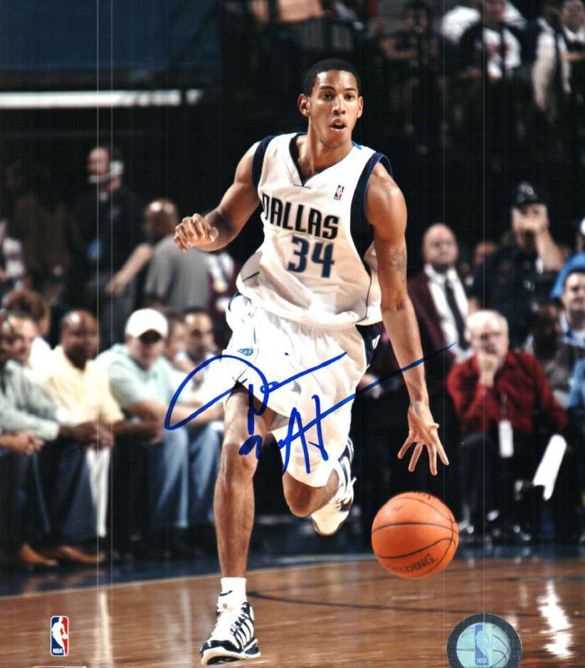Devin Harris signed Dallas Mavericks basketball 8x10 photo COA Devin Harris signed Dallas Mavericks basketball 8x10 photo COA