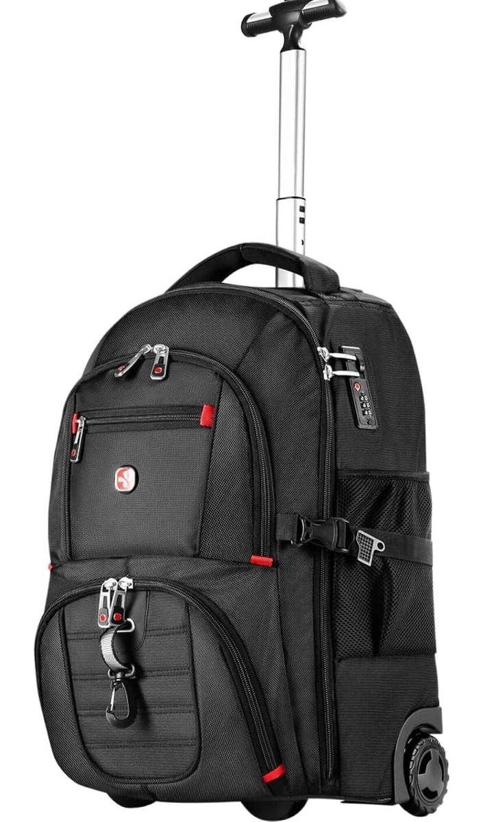 Rolling backpack clearance lightweight