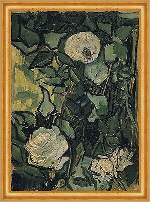 Schnäppchen D 966 a Roses Vincent van Gogh Blüte Käfer Insekt B A3