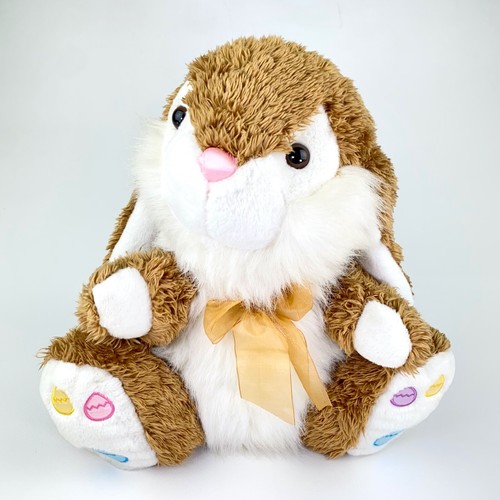Dan Dee Hoppy Hopster Collectors Choice 14" Brown Lop Easter Bunny Rabbit Plush - Picture 14 of 19
