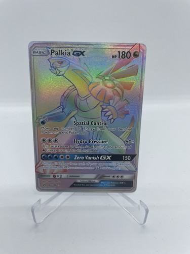Palkia GX - 165/156 - Pokemon Ultra Prism Sun & Moon Secret Rare Card NM - Picture 1 of 2