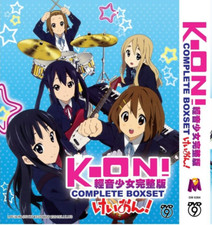 DVD K-ON! COMPLETE BOXSET 轻音少女完整版 (SEASON 1+2+THE MOVIE + 5OVA) +Track Shipping