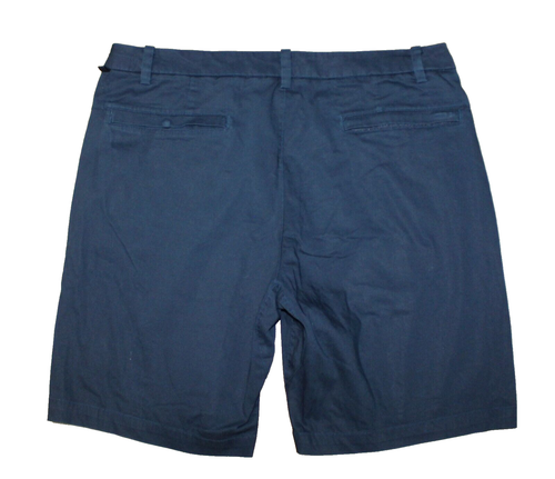 Lululemon Commission Shorts Men 34 Navy Blue 9" LM7AAAS Slim Fit Chino Stretch - Picture 2 of 6