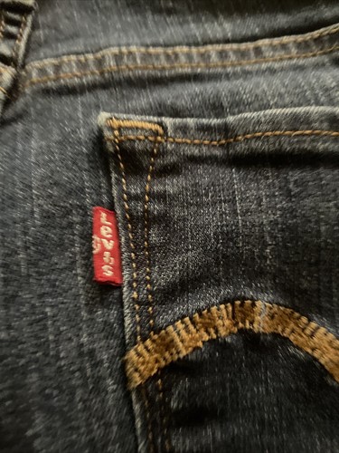 Levis 512 Jeans Women’s Perfectly Slimming Bootcut Blue Denim Size 12 Short - Picture 5 of 6