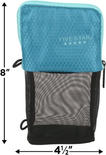 Five Star Stand 'N Store Pencil Pouch,Fits 3-Ring Binder-Color Will Vary,1 Count - Picture 8 of 8