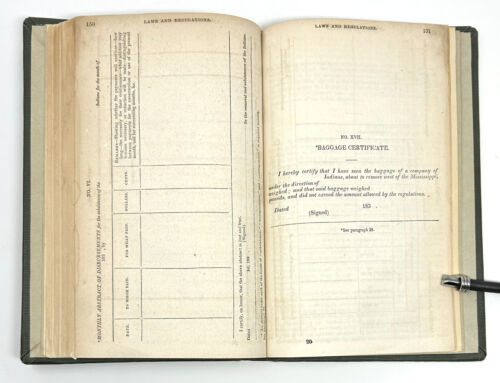 Annual Report of The Commissioner of Indian Affairs 1837-1838. First Edition. - Imagen 7 de 11