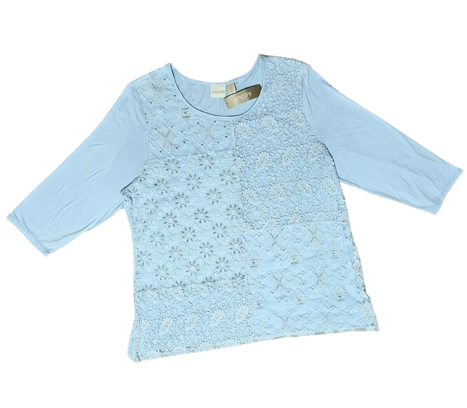 Chico's blusa de viscosa para Mujeres