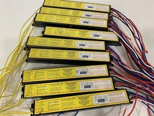 Lot of 9 Radionic NOS RADIONIC HI-TECH E2324IX120-M 2 Lamps Ballast N1