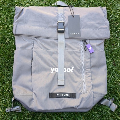 Neu TIMBUK2 San Francisco Tuck Laptop Messenger Rucksack Öko schwarz Nylon Neu mit Etikett