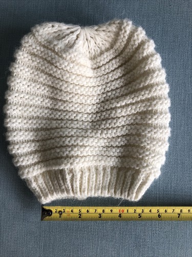 CIESSE PIUMINI Alpaca Kids Hat Children Girls Knitted cream white XS - Picture 2 of 7